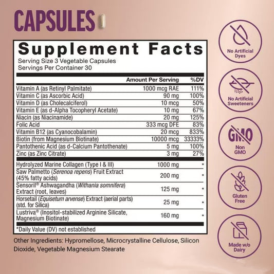 Hair Growth Accelerator Gummies – Daily Hair Support Supplement