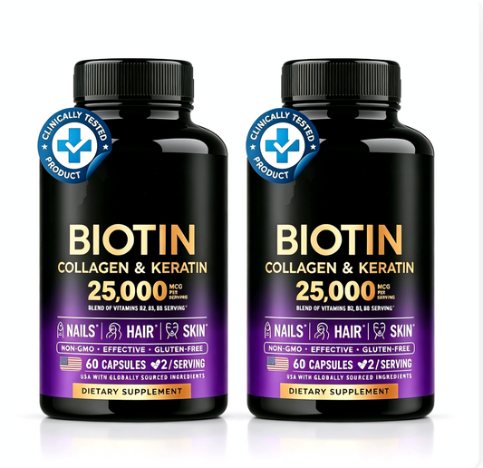 Biotin Komplex Gummies – Für schönes Haar, strahlende Haut & starke Nägel