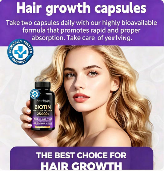 Biotin Komplex Gummies – Für schönes Haar, strahlende Haut & starke Nägel